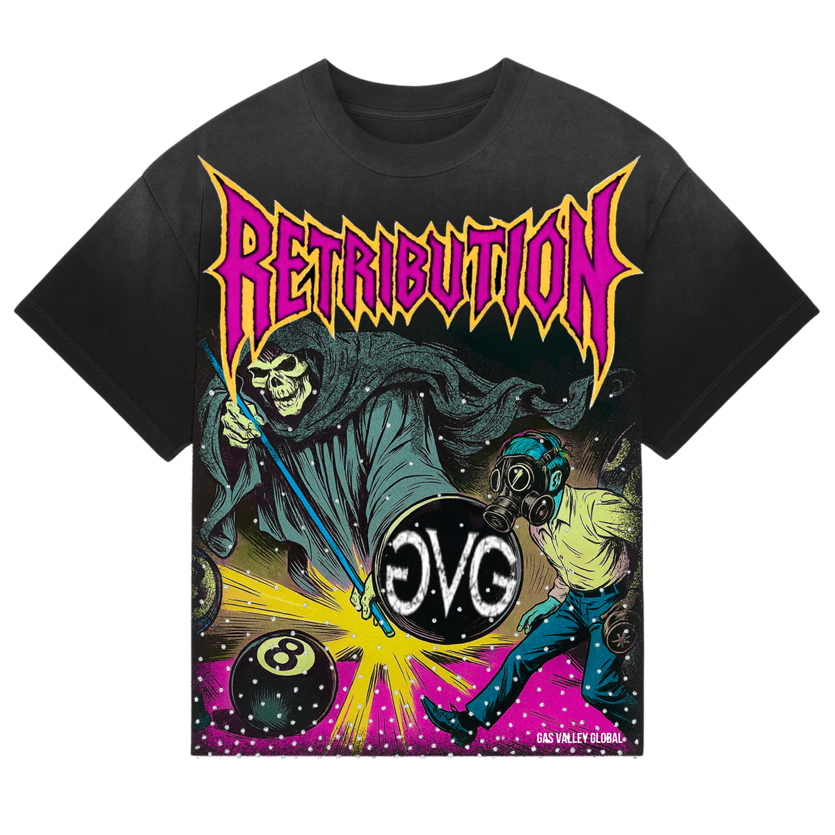 Retribution Potassium Dyed T-Shirt