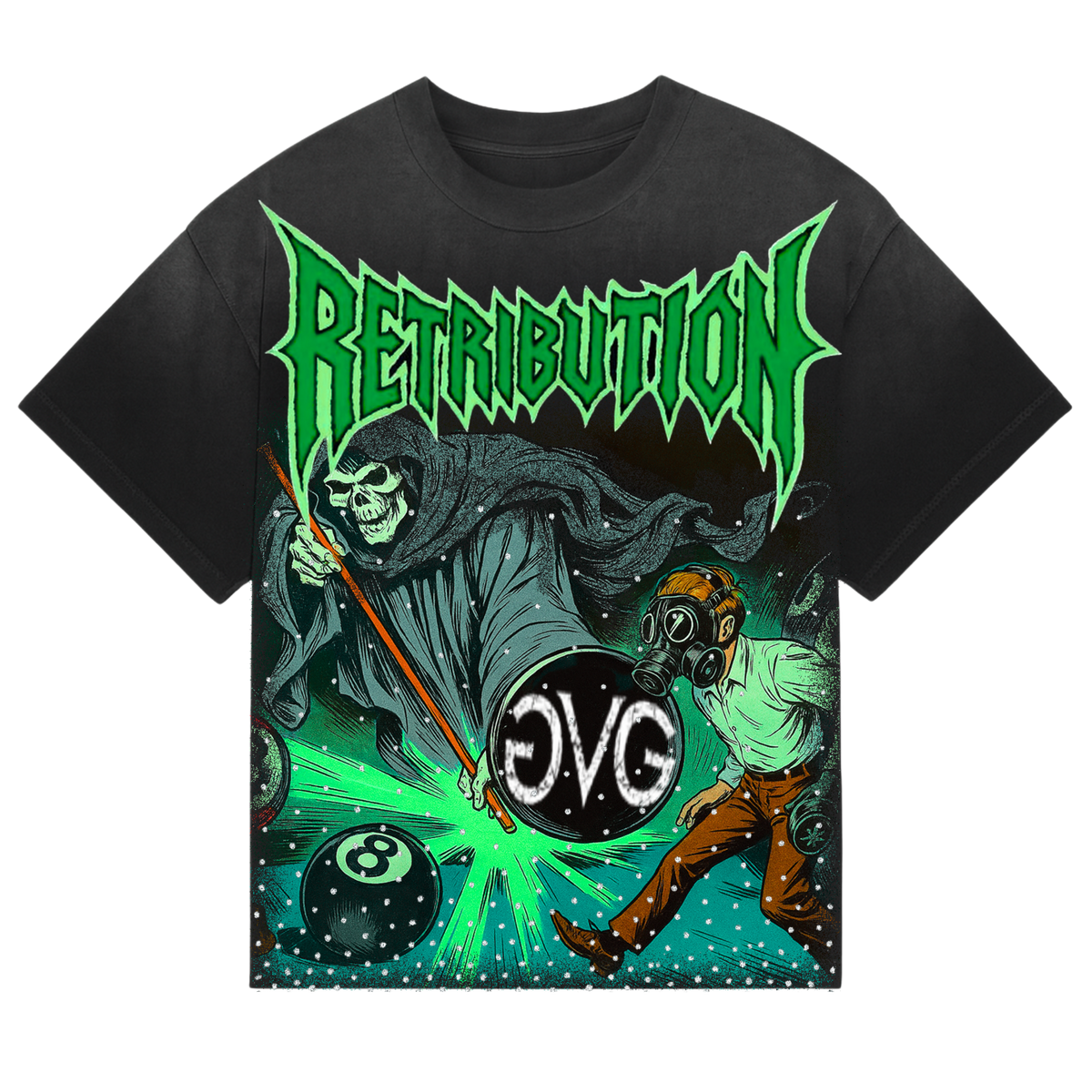 Retribution Potassium Dyed T-Shirt