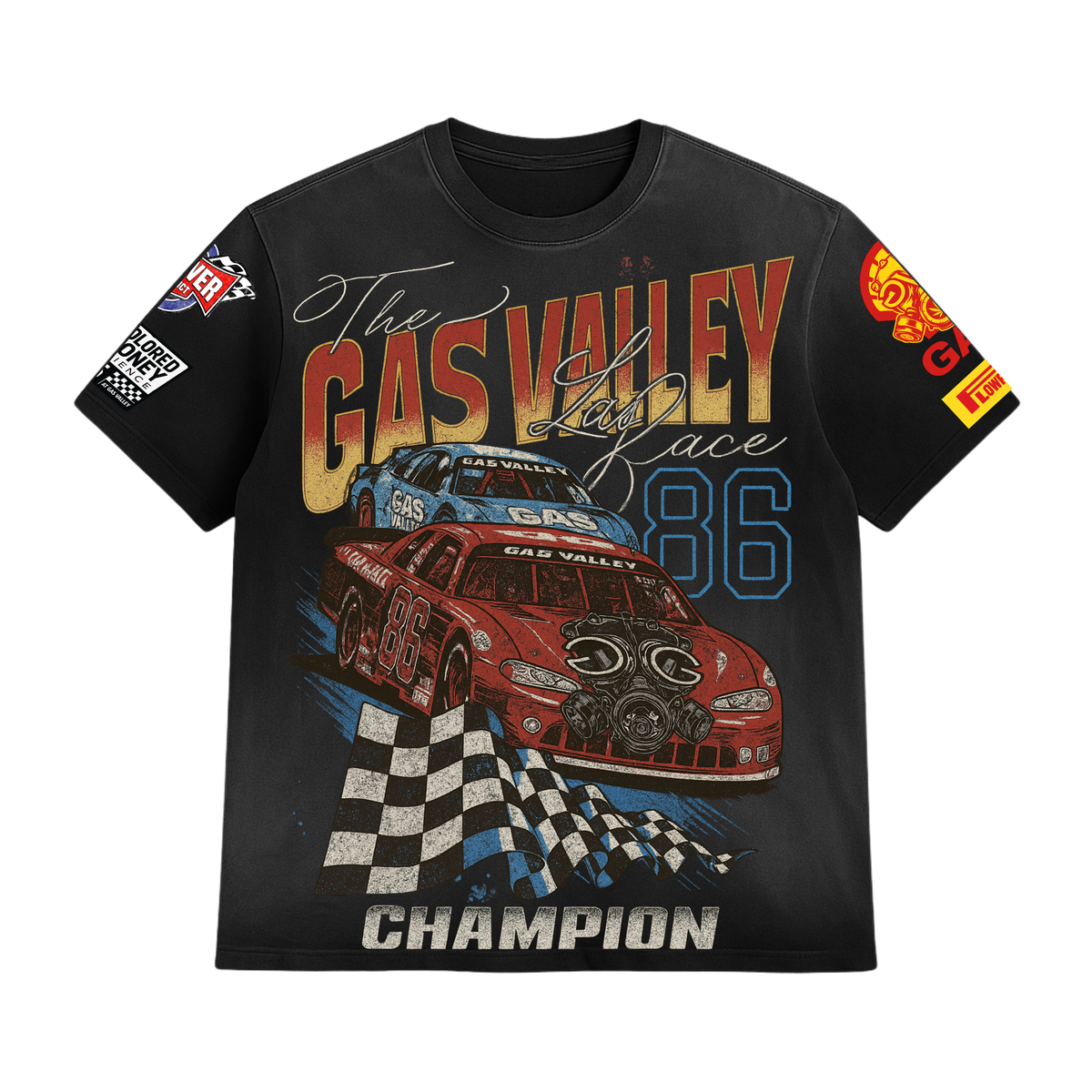 Gas Valley Champion Potassium Dyed T-Shirt