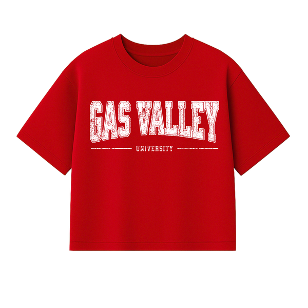 Gas Valley University Luxury T-Shirt