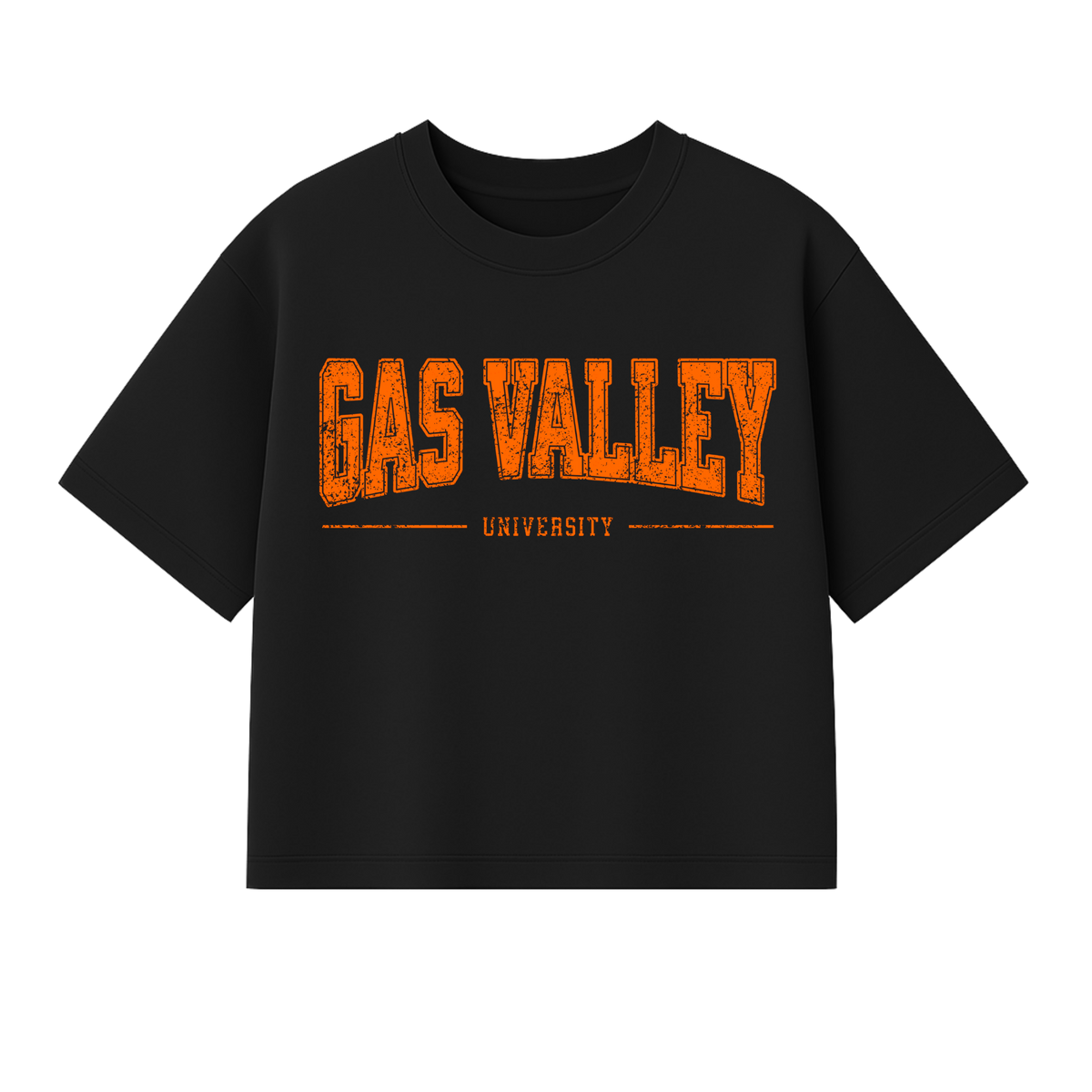 Gas Valley University Luxury T-Shirt