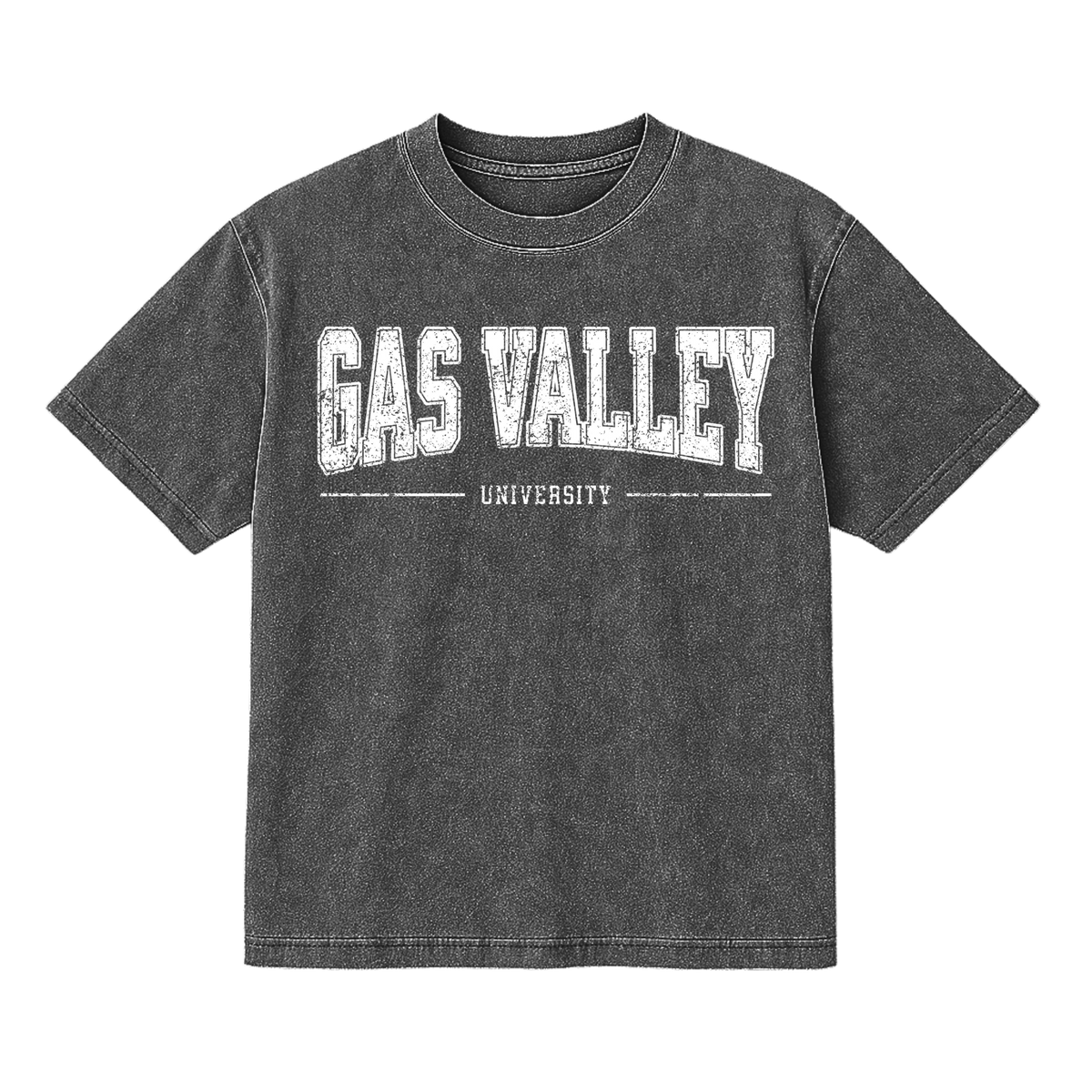 Gas Valley University - Mineral Wash T-Shirt