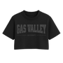 Gas Valley University One Size Crop Tee